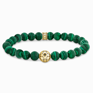 THOMAS SABO náramek Malachite A2145-140-6