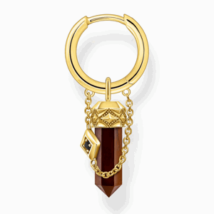 THOMAS SABO kusová náušnice Tiger's eye CR724-324-10