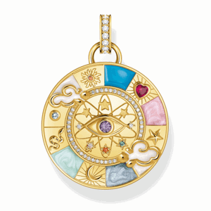 THOMAS SABO přívěsek Wheel of fortune PE962-471-7