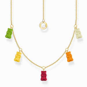 THOMAS SABO x HARIBO náhrdelník Colourful goldbears KE2205-413-7