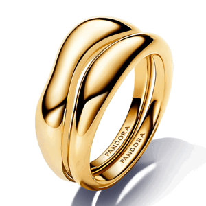 PANDORA set pozlacených prstenů 163264C00