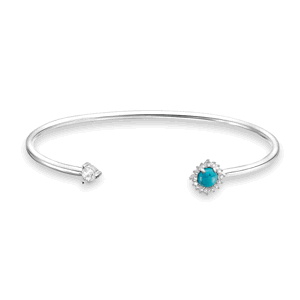 THOMAS SABO náramek Turquoise stone AR107-405-17