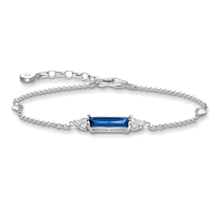 THOMAS SABO elegantní náramek Blue stone A2018-166-1