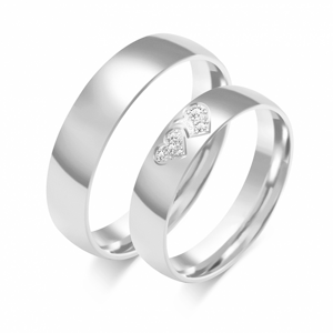 SOFIA zlatý dámský snubní prsten ZSC-136WWG