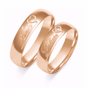 SOFIA zlatý pánský snubní prsten ZSO-378MRG