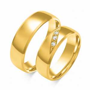 SOFIA zlatý pánský snubní prsten ZSO-355MYG