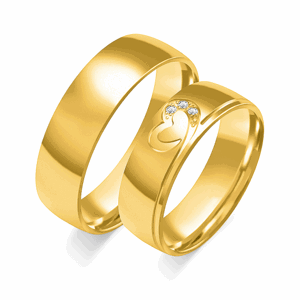 SOFIA zlatý pánský snubní prsten ZSO-366MYG