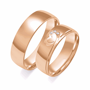SOFIA zlatý dámský snubní prsten ZSO-366WRG