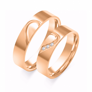 SOFIA zlatý dámský snubní prsten ZSO-351WRG