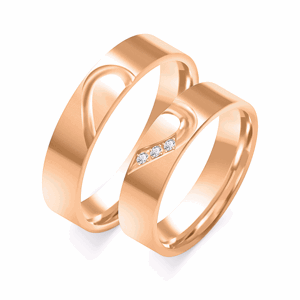 SOFIA zlatý dámský snubní prsten ZSO-351WRG