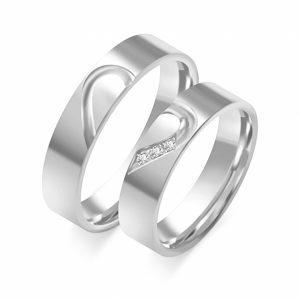 SOFIA zlatý dámský snubní prsten ZSO-351WWG