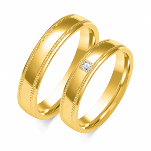 SOFIA zlatý dámský snubní prsten ZSO-219WYG