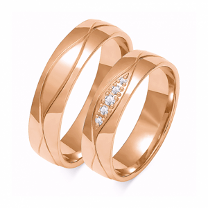 SOFIA zlatý dámský snubní prsten ZSO-113WRG