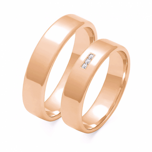 SOFIA zlatý pánský snubní prsten ZSO-101MRG
