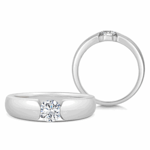 SOFIA DIAMONDS zlatý zásnubní prsten s diamantem 0,50 ct BDRB00137WG