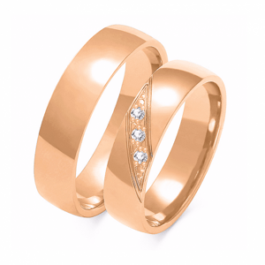 SOFIA zlatý pánský snubní prsten ZSA-160MRG