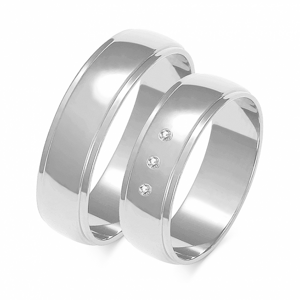 SOFIA zlatý pánský snubní prsten ZSA-153MWG