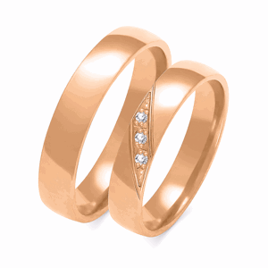 SOFIA zlatý dámský snubní prsten ZSA-146WRG
