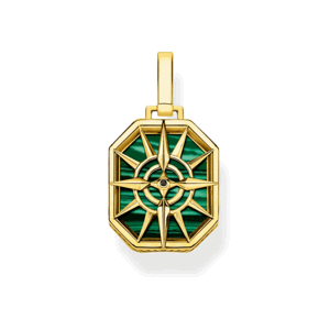 THOMAS SABO přívěsek Compass star green PE911-140-6