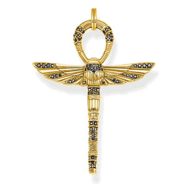 THOMAS SABO přívěsek Egyptian cross of life gold PE741-414-11