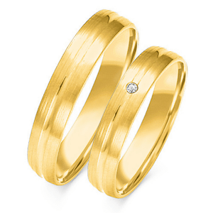 SOFIA zlatý dámský snubní prsten ZSO-40WYG