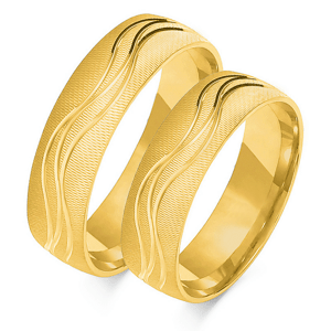 SOFIA zlatý pánský snubní prsten ZSO-111MYG