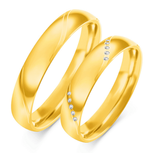 SOFIA zlatý pánský snubní prsten ZSO-407MYG