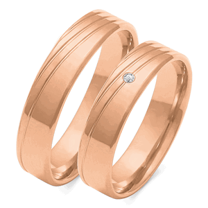 SOFIA zlatý dámský snubní prsten ZSO-133WRG