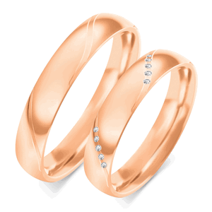 SOFIA zlatý dámský snubní prsten ZSO-407WRG
