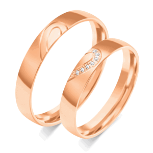 SOFIA zlatý dámský snubní prsten ZSO-415WRG