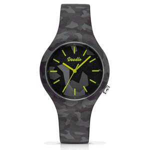 DOODLE unisex hodinky Night Camouflage DO39018