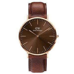 DANIEL WELLINGTON pánské hodinky St Mawes Amber DW00100627