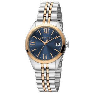 ESPRIT dámské hodinky Silver Rose gold ES1L321M0105