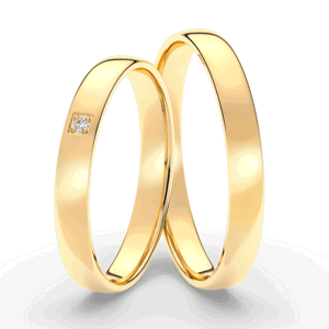 SOFIA zlatý pánský snubní prsten ML65-60/DO-3MYG