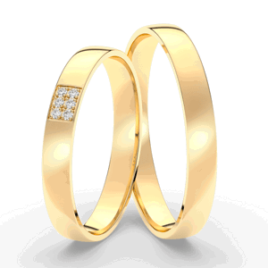 SOFIA zlatý dámský snubní prsten ML65-60/DX6-3WYG