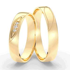 SOFIA zlatý dámský snubní prsten ML65-60/LWYG