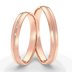 SOFIA zlatý dámský snubní prsten ML65-60-S-V_STREDE-3WRG
