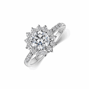 SOFIA stříbrný prsten květ AEAR4157Z/R