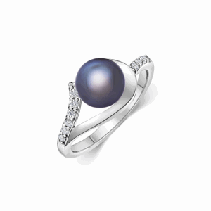 SOFIA stříbrný prsten AEAR3353Z,BKFM/R