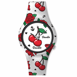 DOODLE dámské hodinky Cherry Vintage DO35002