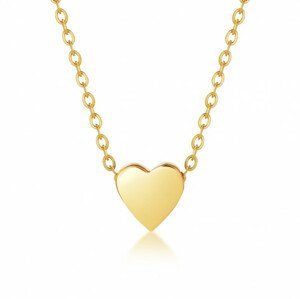 SOFIA zlatý náhrdelník se srdíčkem ROHEART04-NH