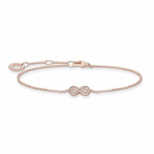 THOMAS SABO náramek Infinity rose gold A2003-416-14-L19v