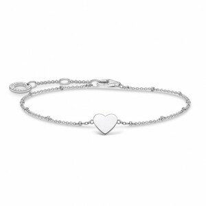 THOMAS SABO náramek Heart with dots silver A1991-001-21-L19v