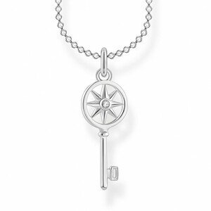 THOMAS SABO náhrdelník Key with star KE2041-051-14-L45v