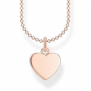 THOMAS SABO náhrdelník Heart rose gold KE2048-415-40-L45v