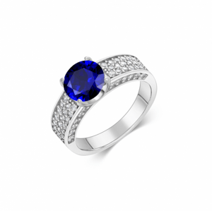 SOFIA stříbrný prsten se zirkony CORZB72491