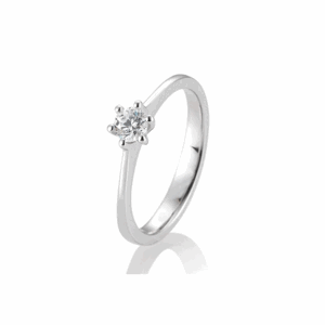 SOFIA DIAMONDS prsten z bílého zlata s diamantem 0,30 ct BE41/84831-W