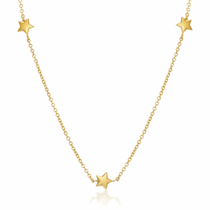 SOFIA zlatý náhrdelník s hvězdami BIP005.18.195.2.38.0