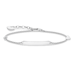 THOMAS SABO náramek Heart with infinity silver A1976-051-14-L19V