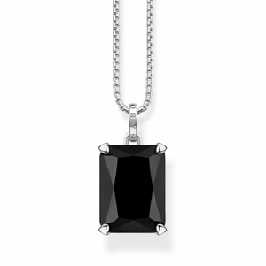 THOMAS SABO náhrdelník Black stone KE1957-698-11-L50V